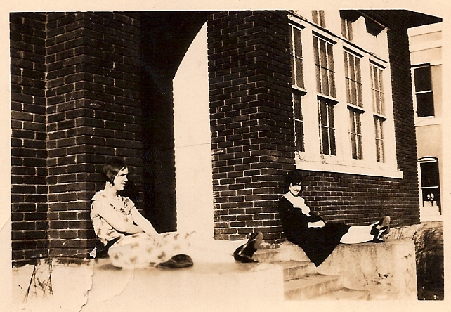 Nora Bryant sitting on right.